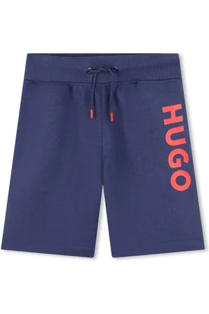 HUGO BOSS Logo-print track shorts