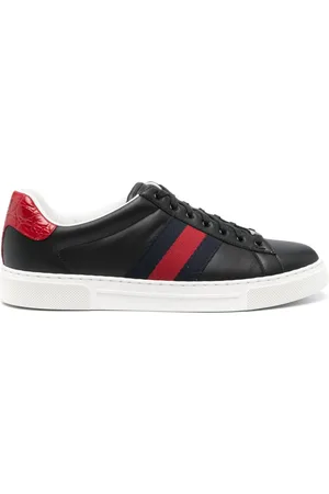 Gucci Ace web-trim sneakers