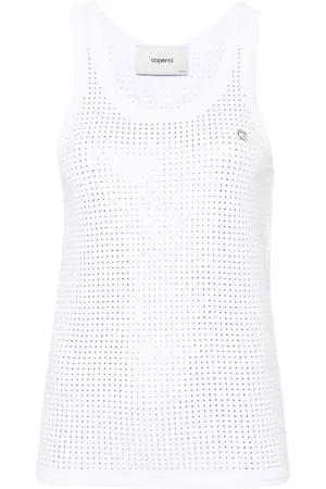 COPERNI Rhinestone-embellished top