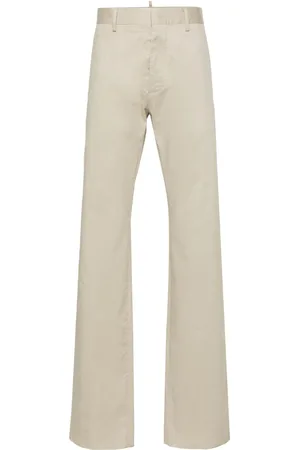 Dsquared2 Mid-rise twill chino trousers