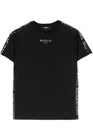 Balmain Logo-appliqu?? cotton T-shirt