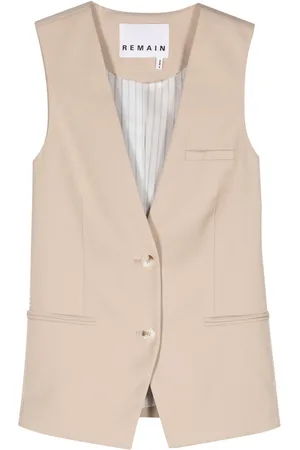 REMAIN Masja 2 colourblock waistcoat