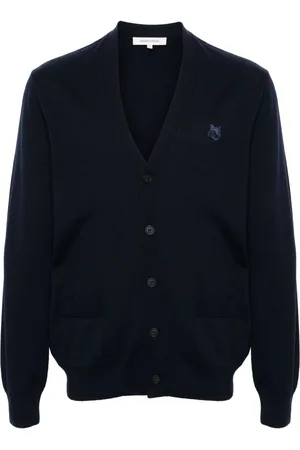 Maison Kitsuné Chillax Fox wool cardigan