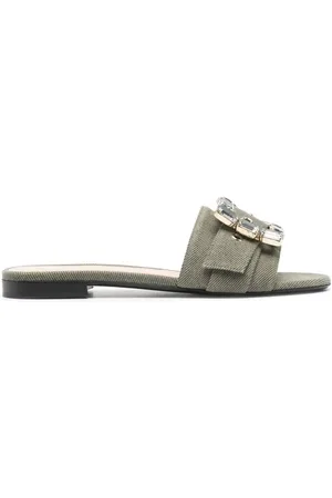 ROBERTO FESTA Fade denim slides