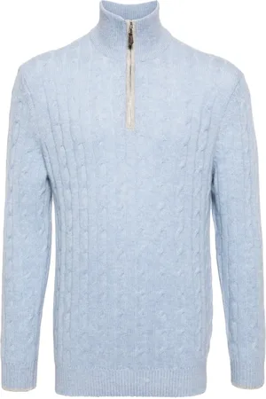 N.PEAL Albemarle cable-knit cardigan