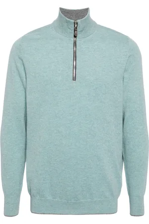 N.PEAL Carnaby half-zip cardigan