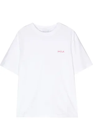 Maison Labiche Slogan-embroidered cotton T-shirt