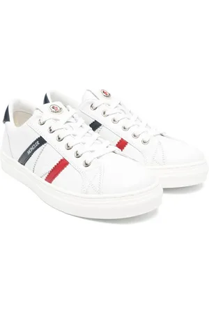 Moncler Logo-print leather sneakers