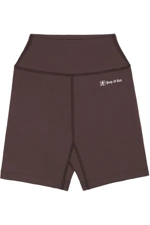 Sporty & Rich Logo-print shorts
