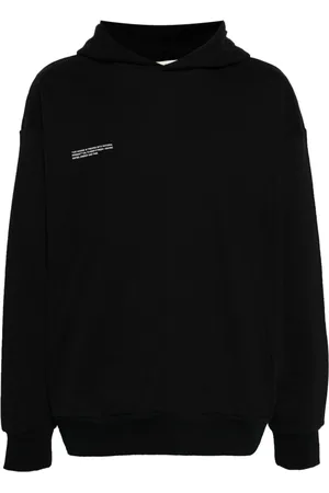 The Pangaia Logo-print organic-cotton hoodie