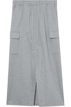 tout a coup Elasticated-waist midi skirt