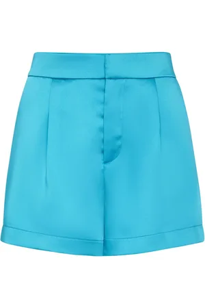Philipp Plein Logo-plaque satin shorts
