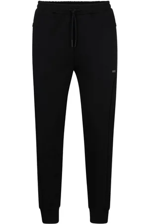HUGO BOSS Logo-print tapered track pants
