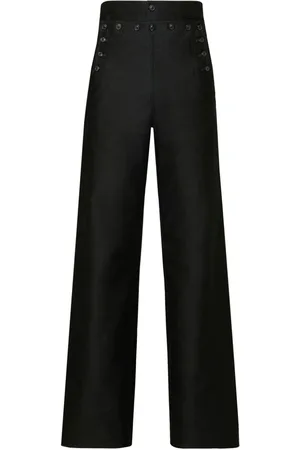 Maison Margiela Wide-leg satin trousers