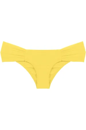 AMIR SLAMA Gathered low-waisted bikini bottoms