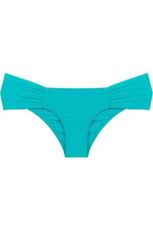 AMIR SLAMA Gathered low-waisted bikini bottoms