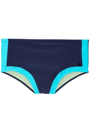 AMIR SLAMA Logo-plaque swim shorts