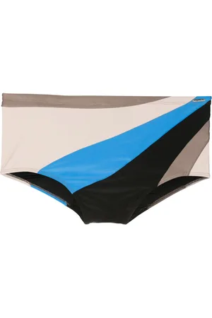 AMIR SLAMA Colour-block swim shorts