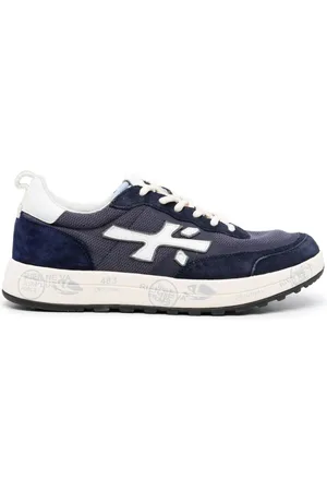 Premiata Logo-appliqu?? low-top sneakers