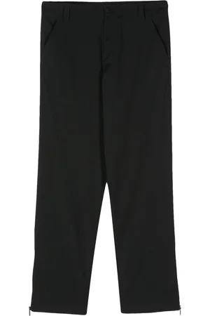 Roberto Cavalli Ankle-zips straight-leg trousers
