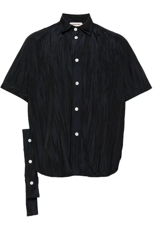 Namacheko Ven asymmetric pliss?? shirt