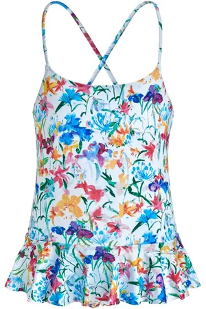 Vilebrequin Floral-print skirt swimsuit