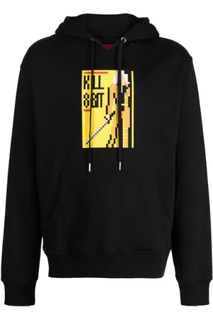 MOSTLY HEARD RARELY SEEN Kill 8Bit graphic-print cotton hoodie