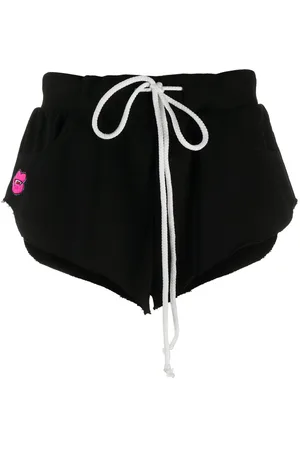 Natasha Zinko Fang-patch cotton shorts
