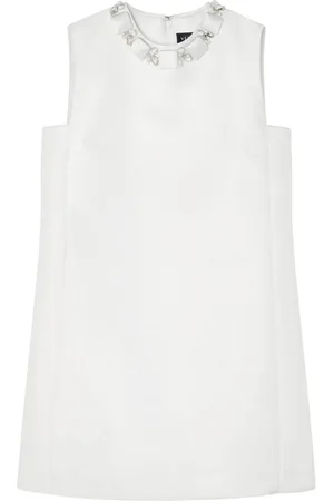 VERSACE Bead-embellished minidress