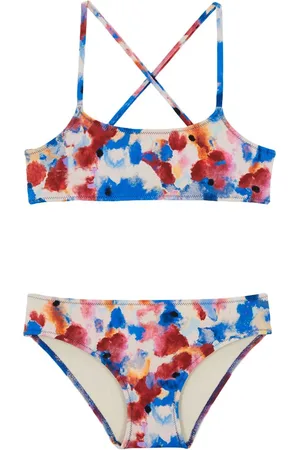 Vilebrequin Flowers in the Sky-print bikini set