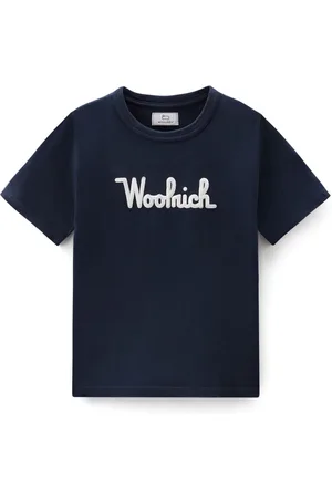 Woolrich Logo-embroidered cotton T-shirt