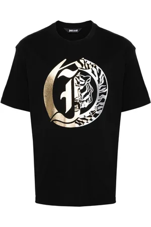 Roberto Cavalli Logo-print cotton T-shirt