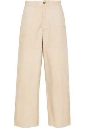 Golden Goose Tapered-leg cotton trousers