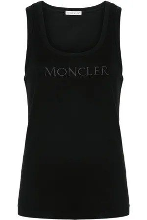 Moncler Logo-embroidered tank top
