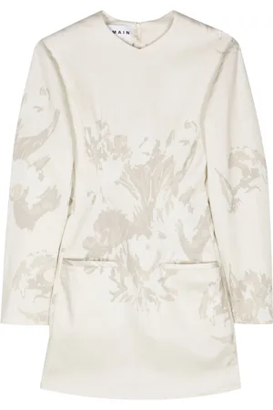 REMAIN Floral-print mini dress