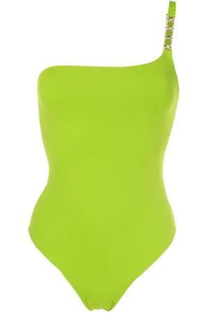 Lenny Niemeyer Chain-link one-shoulder swimsuit