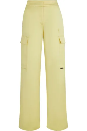 HUGO BOSS High-waisted straight trousers