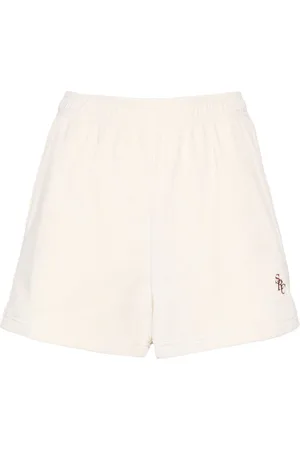 Sporty & Rich SRC velour mini shorts