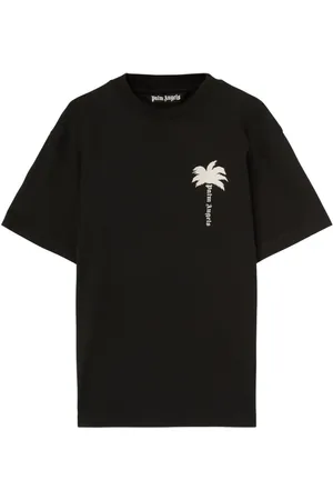 Cropped T-Shirt Palm Angels X Keith Haring in black - Palm Angels® Official