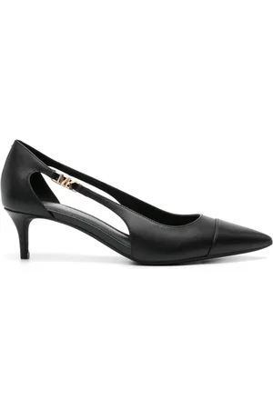 Michael Kors Logo-plaque cut-out pumps