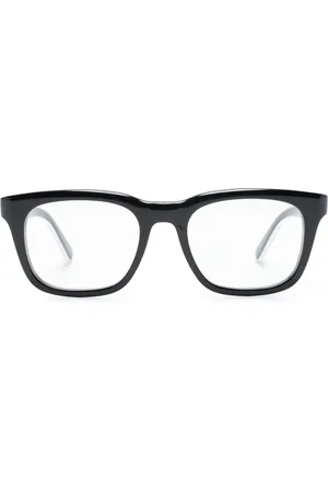 Moncler Two-tone wayfarer-frame glasses