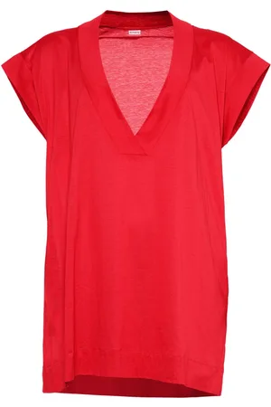 ERES Ren??e V-neck cotton T-shirt