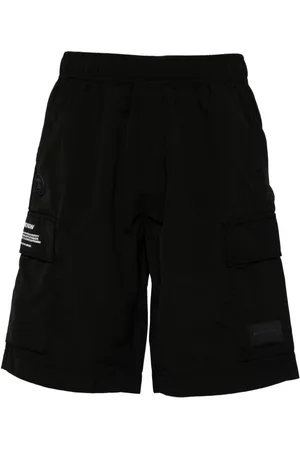 A Bathing Ape Logo-appliqu?? cargo shorts