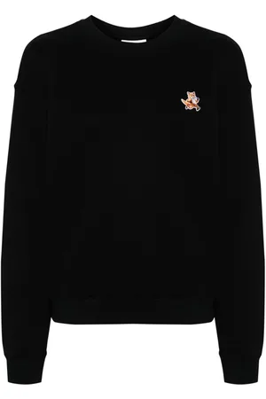 Maison Kitsuné Fox-appliqu?? sweatshirt