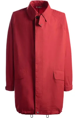 Bally Ripstop-texture mid-length parka