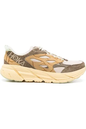 Hoka One One Clifton L suede sneakers