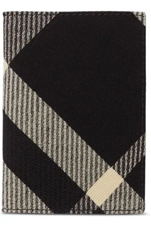 Burberry Check folding card case