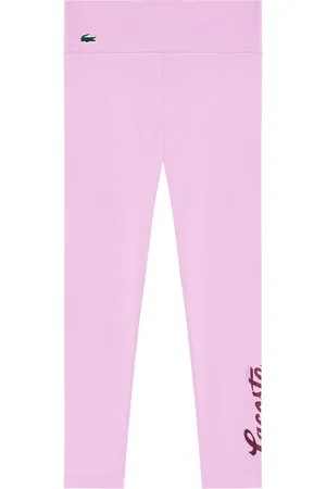Lacoste Ultra-Dry Stretch Sport logo-print leggings