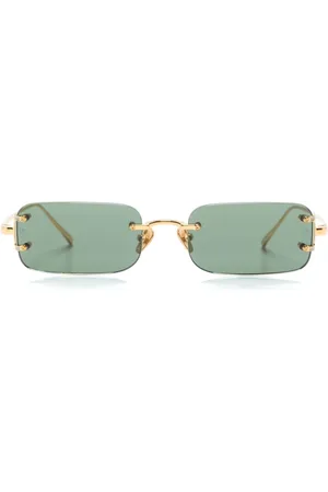 Linda Farrow Taylor rectangle-frame sunglasses