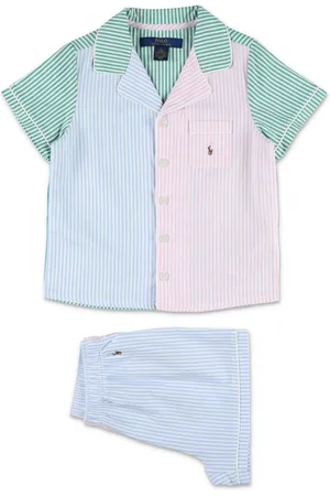 Ralph Lauren Striped cotton pajama set